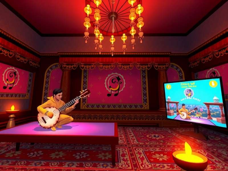 Diwali festival event in Sitar Journey VR